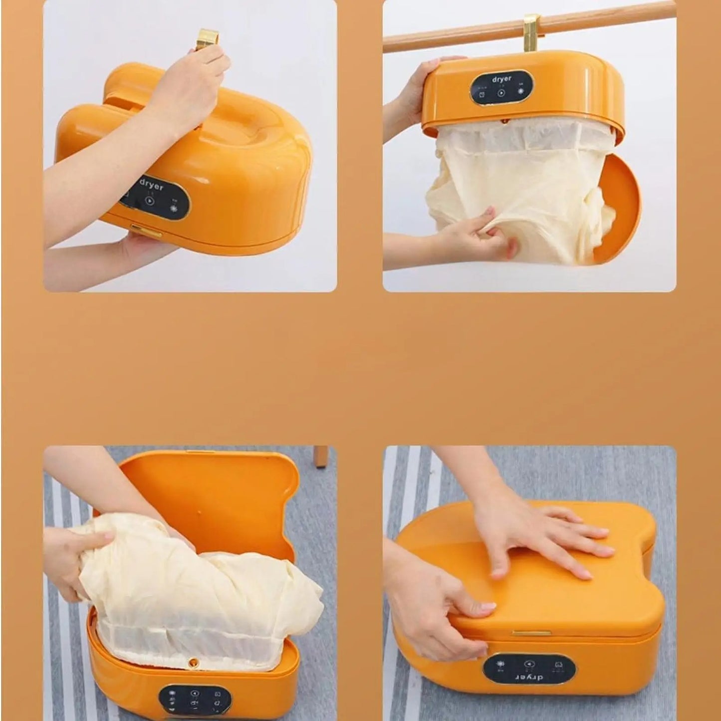 Secadora Portátil Plegable Para Ropa