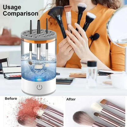 Limpiador de brochas maquillaje